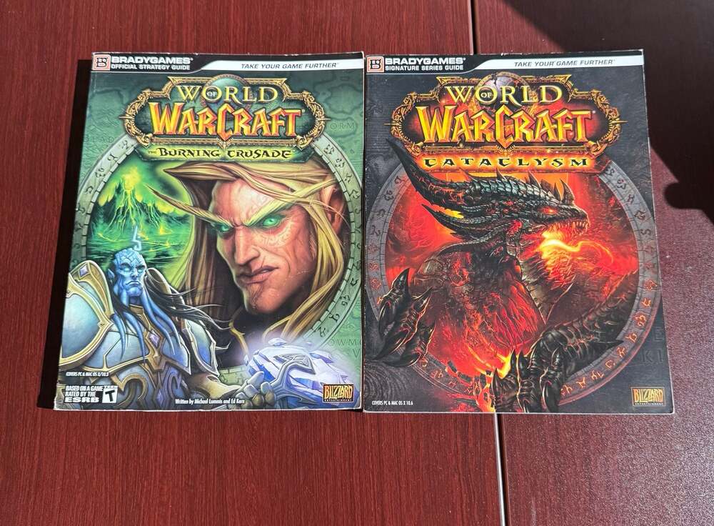 World of Warcraft The Burning Crusade and Cataclysm strategy guide books